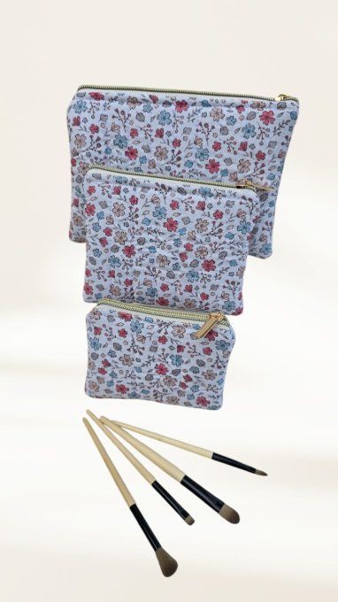 Trousse plate matelassée