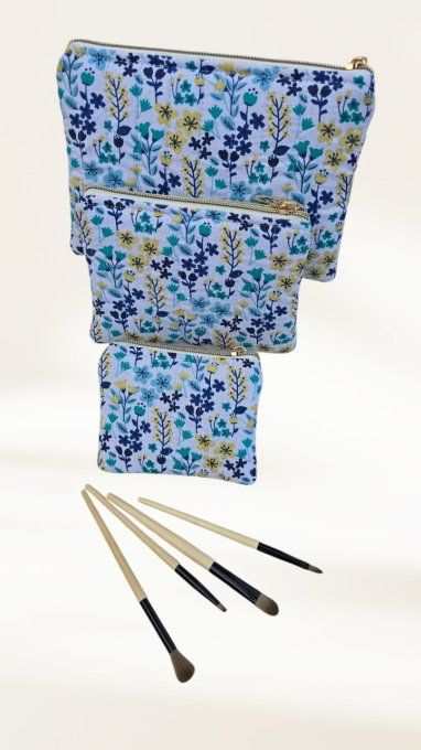 Trousse plate matelassée