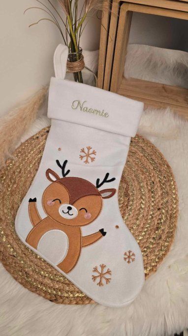 Chaussette de Noël personnalisée